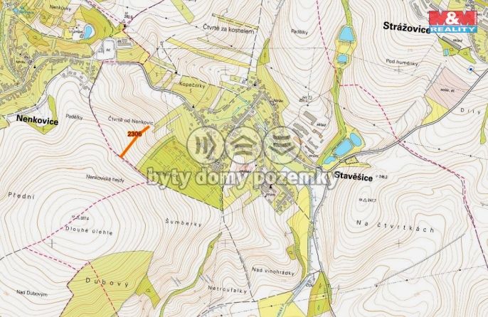 Prodej, Pole, Stavěšice