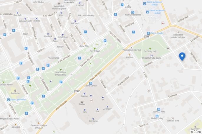 Pronájem, Byt 1+kk, Kladno