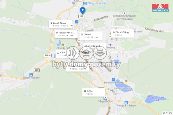 Prodej, Pozemek k bydlení, Zákupy