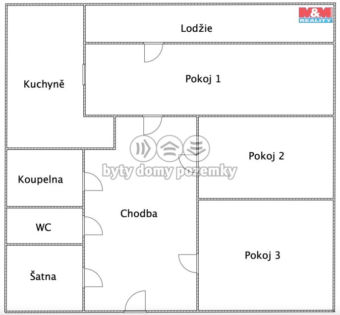 Prodej, Byt 3+1, Brno