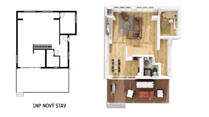 Prodej, Rodinný dům, Horoměřice