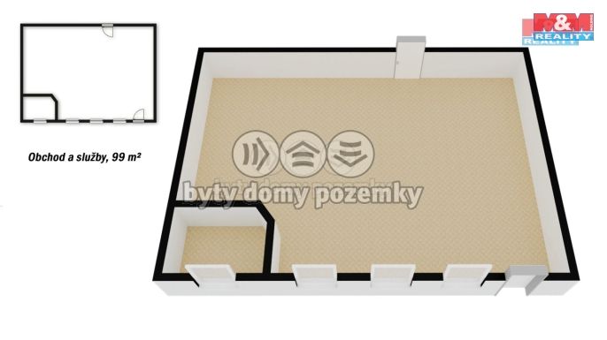 Pronájem, Obchod a služby, Valašské Meziříčí