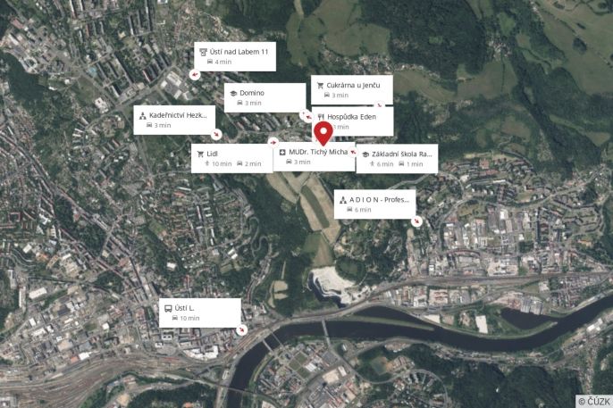 Prodej, Byt 1+1, Ústí nad Labem