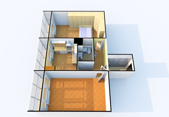 Prodej, Byt 2+1, Děčín