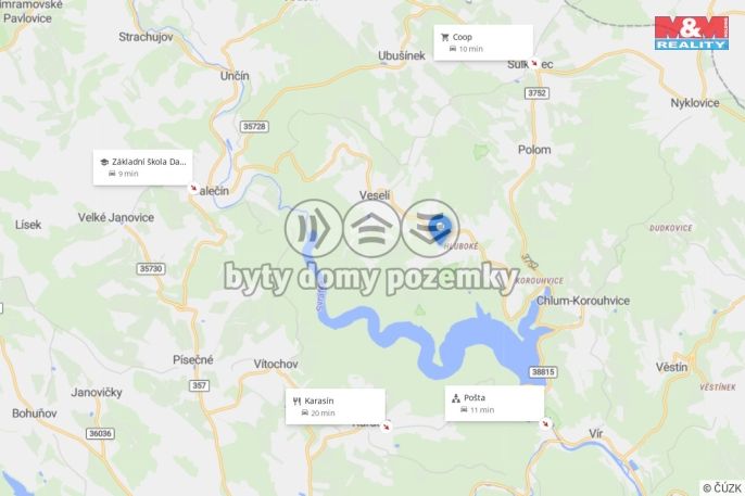 Prodej, Pozemek k bydlení, Dalečín