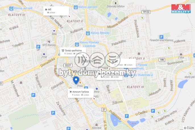 Pronájem, Byt 2+1, Klatovy