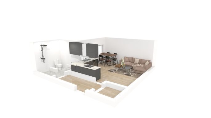 Pronájem, Byt 1+kk, Plzeň