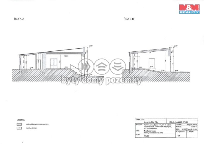 Prodej, Obchodní objekt, Mělník