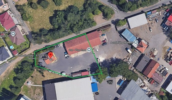 Pronájem, Obchodní objekt, Teplice