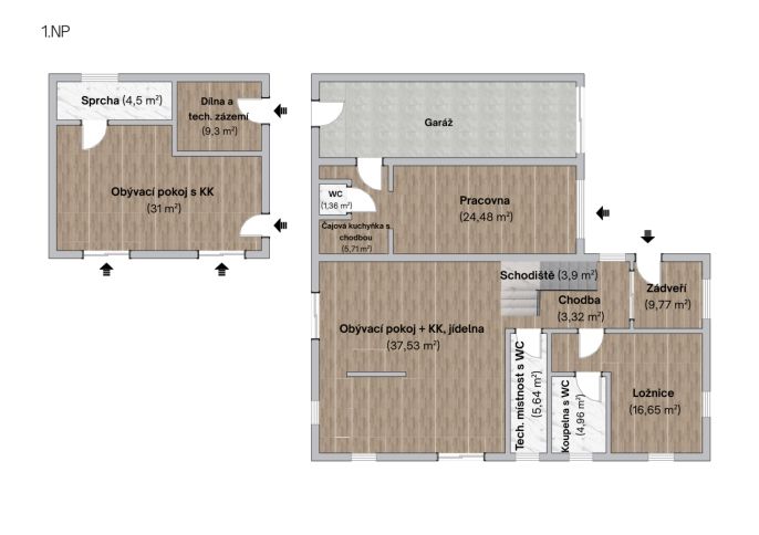 Prodej, Rodinný dům, Řečany nad Labem