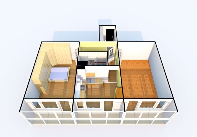 Prodej, Byt 2+1, Děčín