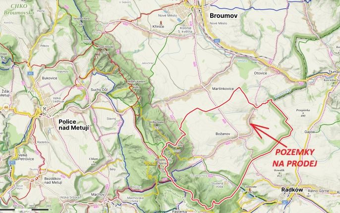 Prodej, Pozemek k bydlení, Božanov