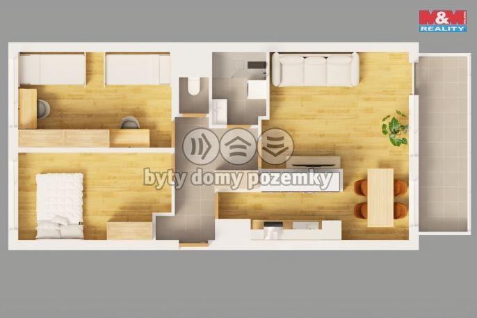 Prodej, Byt 3+1, Praha