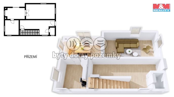 Prodej, Rodinný dům, Pilníkov