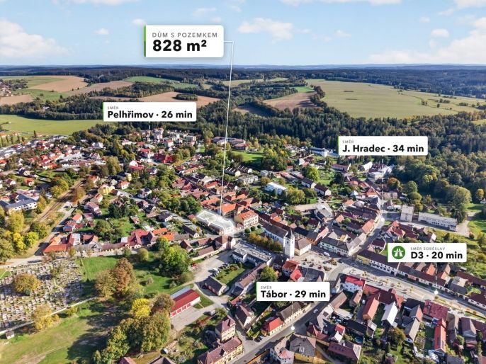 Prodej, Rodinný dům, Černovice