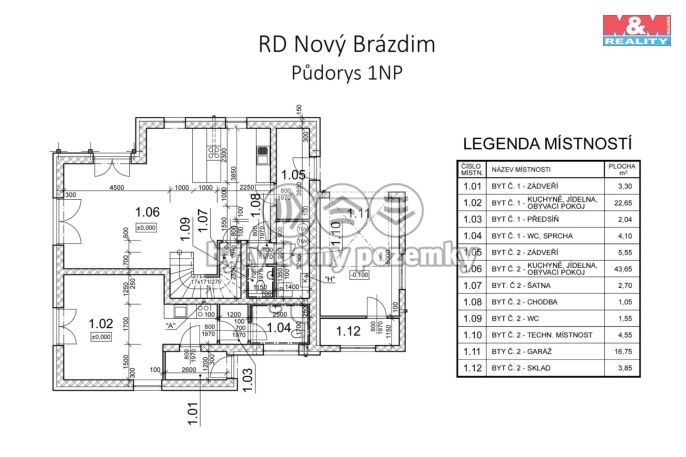 Prodej, Rodinný dům, Brázdim