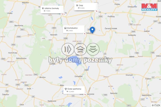 Pronájem, Byt 2+kk, Drahobudice