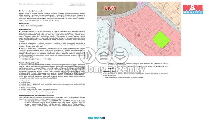 Prodej, Pozemek k bydlení, Ostrava