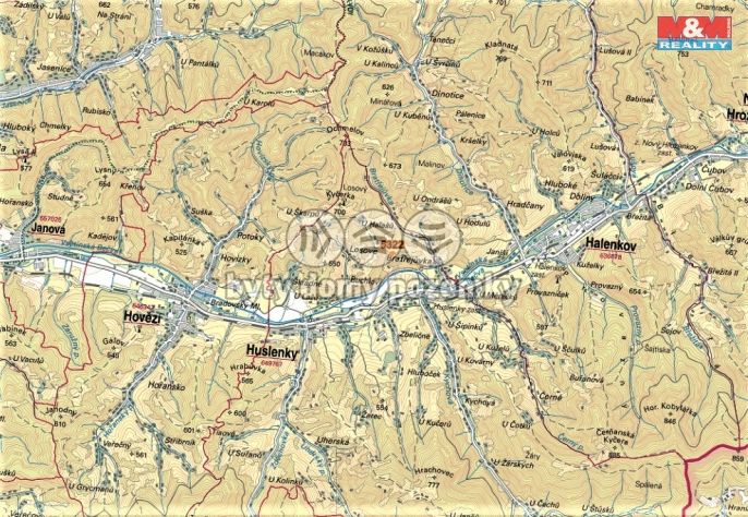 Prodej, Louka, Huslenky