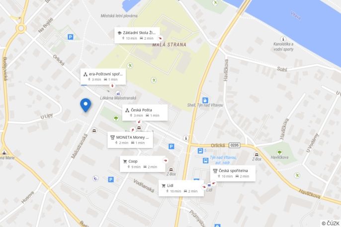 Prodej, Byt 2+1, Týn nad Vltavou