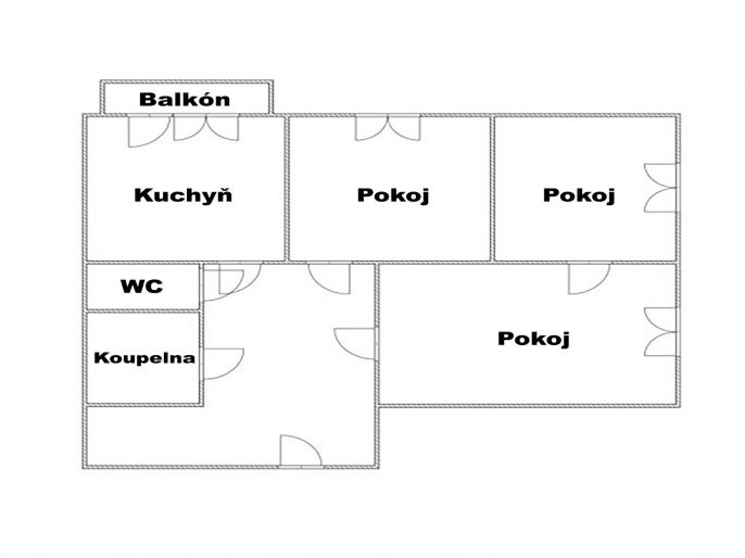 Prodej, Byt 3+1, Orlová