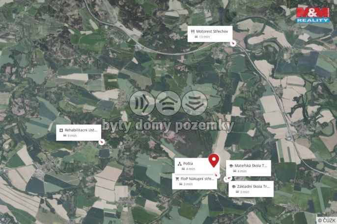 Prodej, Pozemek k bydlení, Trhový Štěpánov