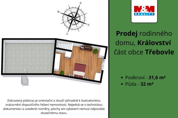 Prodej, Rodinný dům, Třebovle