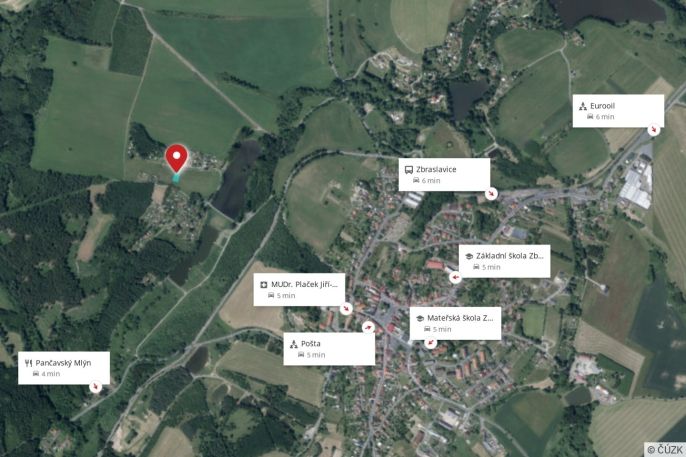 Prodej, Pozemek k bydlení, Zbraslavice