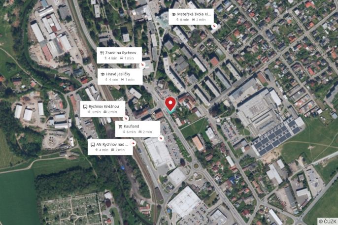 Prodej, Pozemek k bydlení, Rychnov nad Kněžnou