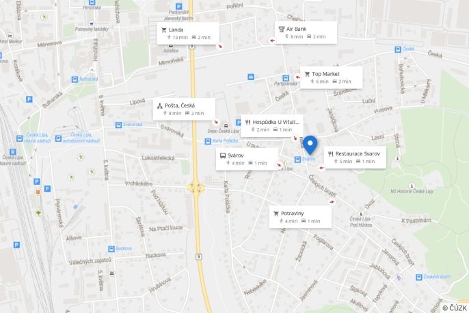 Pronájem, Byt 1+1, Česká Lípa