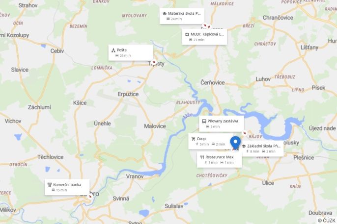 Prodej, Pozemek k bydlení, Pňovany