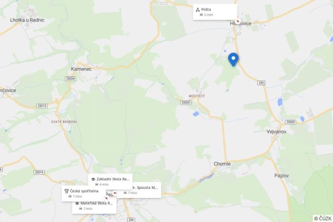 Prodej, Pole, Hlohovice