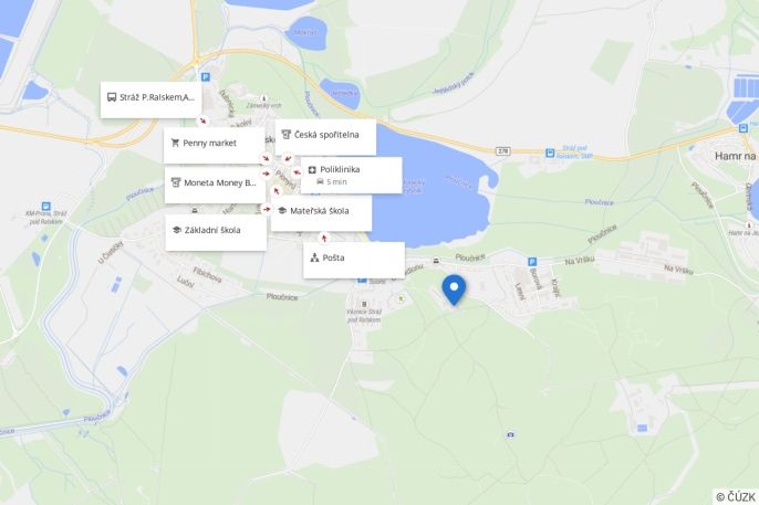 Pronájem, Byt 2+kk, Stráž pod Ralskem