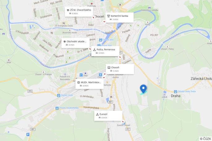 Prodej, Pozemek k bydlení, Choceň