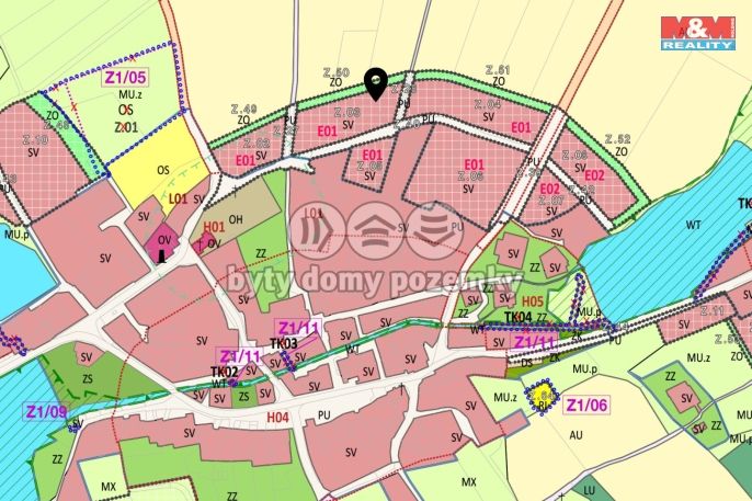 Prodej, Pozemek k bydlení, Popelín