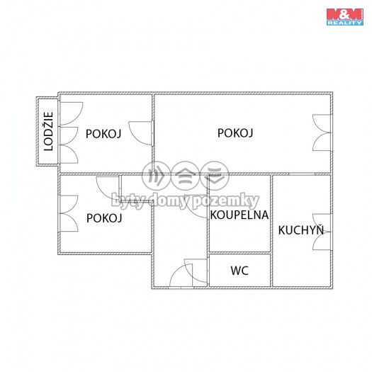 Prodej, Byt 3+1, Jirkov