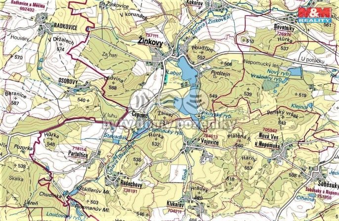 Prodej, Louka, Žinkovy