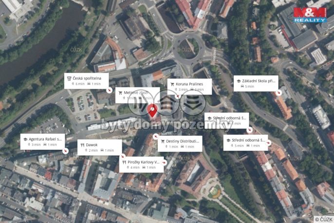 Pronájem, Byt 4+1, Karlovy Vary