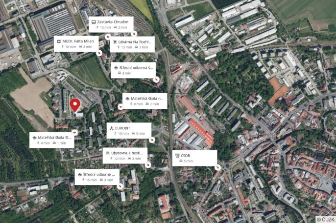 Prodej, Byt 1+1, Chrudim