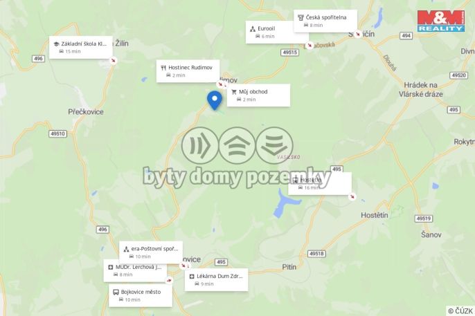 Prodej, Pozemek k bydlení, Rudimov