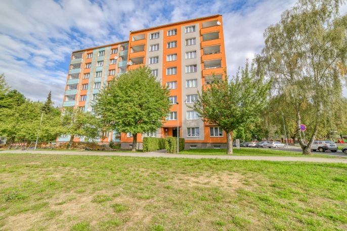 Pronájem, Byt 1+1, Cheb