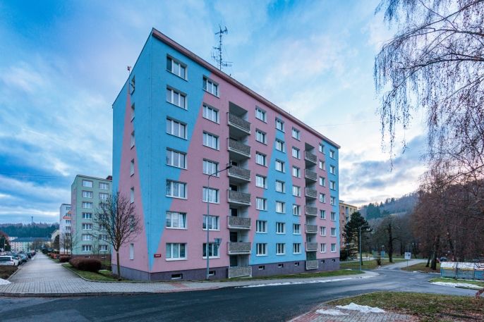 Pronájem, Byt 1+1, Kraslice