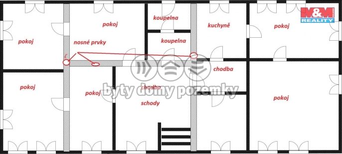 Prodej, Nájemní dům, Broumov