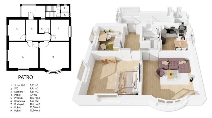 Prodej, Rodinný dům, Brno