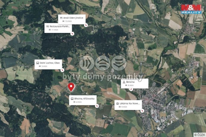 Prodej, Pozemek k bydlení, Ostružno