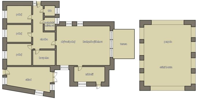 Prodej, Rodinný dům, Čejov