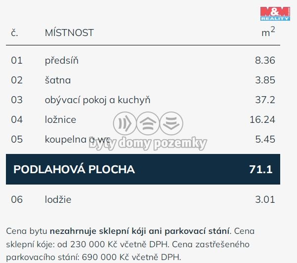 Prodej, Byt 2+kk, Praha