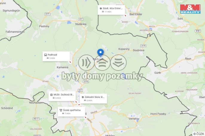 Prodej, Pozemek k bydlení, Podhradí