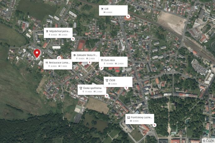 Prodej, Rodinný dům, Františkovy Lázně