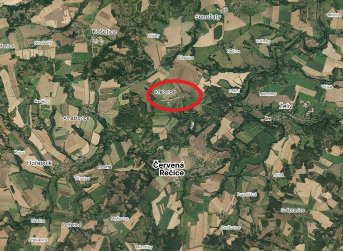Prodej, Chalupa, Křelovice